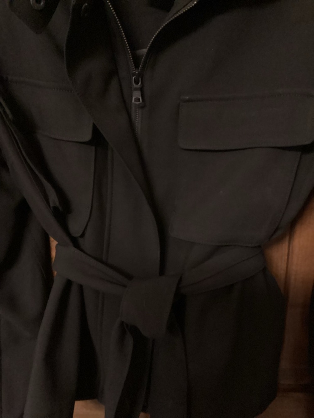 Banana Republic Belted Zip Front Utility Jacket - Picture 2 of 7